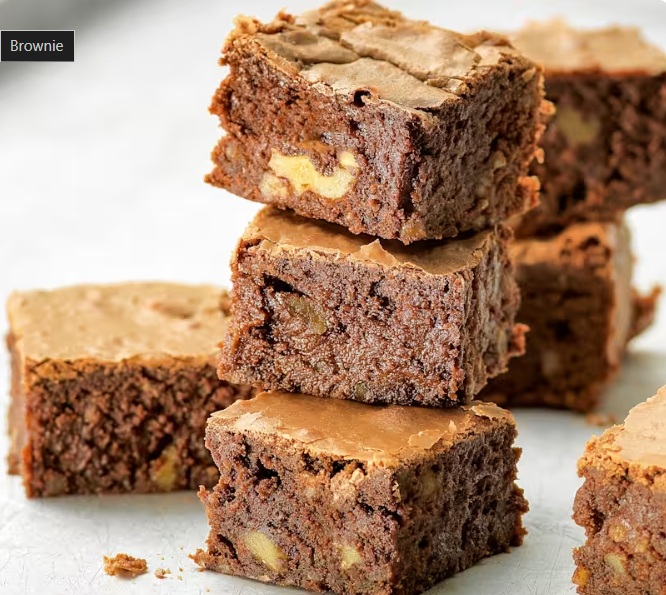 KK-BEYAZ ÇİKOLATALI BROWNIE