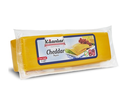 CHEDDAR PEYNİRİ  BLOK – Kaanlar Gıda
